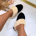 COZY PANTOFFEL FC-906/902 - BLACK/WHITE