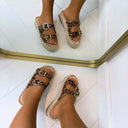 WAVE SLIPPER 3883 - LEOPARD