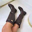 SCHAFT COWBOY STIEFEL T-317 - BROWN