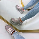 BUFFALO CLD CHAI SNEAKER 16289 - MERMAID/PINK