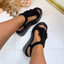 FRANSENPLATEAU-SANDALE MO3616 – BLACK
