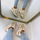 GUESS SNEAKER ÉLÉGANTE FLJM14LEL12 - OR
