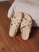 HEELAL SLIPPER GQ8-086 - BEIGE