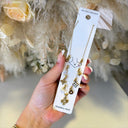 SPARK FLOWER NECKLACE K1076 - GOLD
