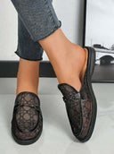 SPARK MESH SLIPPER G-512 - BLACK