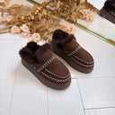 **LAATSTE MAAT 38** INSTAP PANTOFFEL - BROWN