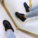 GUESS ALLOVER LOGO SNEAKER FLJMI6FAL12 - BLKBL