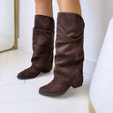 VEGAS SUEDINE STIEFEL DES8076 - KHAKI/SUE