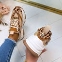 STEVE MADDEN POSSESSION SNEAKER 4652 - LEOP/TAN