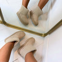 FLUFFY UGIE BOOT 8-510 - BEIGE