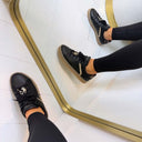 GUESS CHARM LOGO SNEAKER FLFJA2ELE12 - BLACK