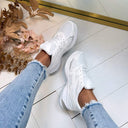 SPORTLICHER SNEAKER 8-262 - WEISS