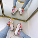 STEVE MADDEN POSSESSION-**G** SNEAKER - LT PNK/WHT