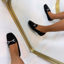 ANNE FRINGE SLIPPER AQ212 - BROWN