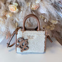 LIU JO RIDHI MINI SHOPPING BAG AF6102/E1163 - CREAM