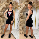 GUESS BEACH LOGO TANKTOP DRESS E3GP03JA914