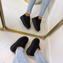 PLATEAU LACE SNEAKER PC308 – SCHWARZ