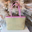 *SALE* VALENTINO BAGS MAIAM SHOPPING BAG VBS9TE01PAG - NAT/ROSA