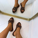 STUDS SPARK SLIPPER 9838 - BROWN
