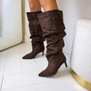 PLOOI SUEDINE LAARS DES8580 - BROWN/SUE