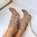 VEGAS SUEDINE STIEFEL DES8076 - KHAKI/SUE