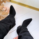 BOTTE COWBOY MI-MOLLETTE T-317 - BRUN