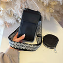 TÉLÉPHONE SAC ZIP ÉTÉ J031 - BLACK