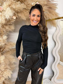 UNIQUE THE LABEL SARA BODYSUIT SCHWARZ