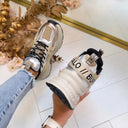 BUFFALO YUNO SNEAKER 16356 - COPPER/SILVER METALLIC
