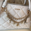 GUESS LIBBY 2 COMP SATCHEL BAG GG991206