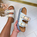 PUCK SLIPPER LX9632 - BLUE