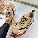 STEVE MADDEN POSSESSION-E SNEAKER 0033 - KAKI/NOIR