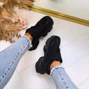 CHICA SNEAKER AD-165 - BLACK