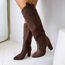 SUEDINE STIEFEL 6010-A203 - BRAUN/SUE
