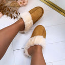 COZY PANTOFFEL FC-906/902 - CAMEL