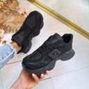 NANA SNEAKER B-906 - ALLBLACK