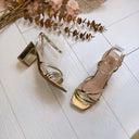 **LAATSTE MAAT 36** CLASSY HEEL LS-5415 - GOLD