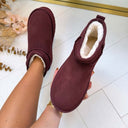LEATHER UGIE BOOT 6391 - WINE