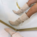 NEUER WILDLEDERSTIEFEL 2512 - BEIGE