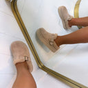 LAYLA PANTOFFEL SU012 - BEIGE