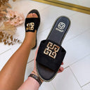 INNA SLIPPER M-42 - SCHWARZ