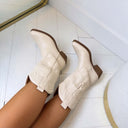 *ACTIE* DIANA COWBOY LAARS CC2332 - BEIGE