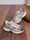 PAILLETTEN SNEAKER LT33-98 - BROWN