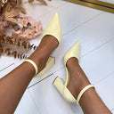 CHER HEEL 8707 - YELLOW