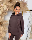 GUESS NAT HOODIE V6YQ27K5146 - A154 BROWN