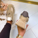ROXY SNEAKER 88325 - BEIGE