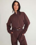 UNIQUE THE LABEL GIGI JACKET CACAO