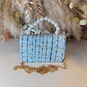 PEARL TWEET BAG E-4 - BLUE