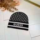 GUESS SEVYN 4G LOGO BEANIE W4BZ21Z3JD2 - FJGC BLACK