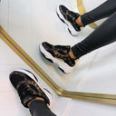 GUESS LOGO CHAIN SNEAKER FLPHARFAL12